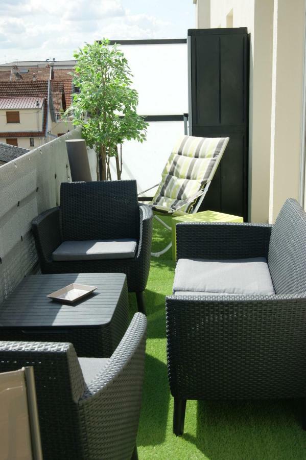 شقة Victoria-T2-41M2-Balcon, Wifi, Linge, Produits, Menage Inclus رانس المظهر الخارجي الصورة